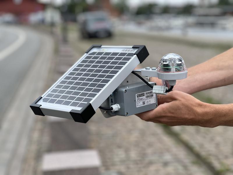 Insgesamt werden 50 dieser Sensoren installiert. 