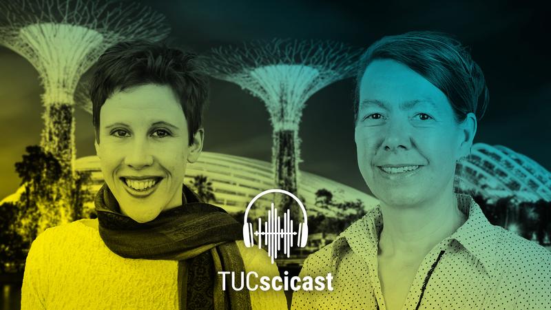 Im Podcast sprechen Prof. Dr. Cecile Sandten (r.) von der TU Chemnitz und Jun.-Prof. Dr. Daniela Zupan von der Bauhaus-Universität Weimar über urbane Transformation. 