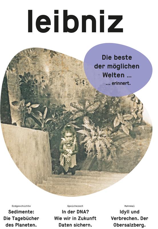 Titelblatt des Leibniz-Magazins zum Schwerpunkt "Gedächtnis"