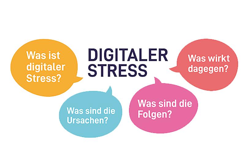 Der Verbund ForDigithHealth bearbeitet verschiedene Fragen rund um digitalen Stress.