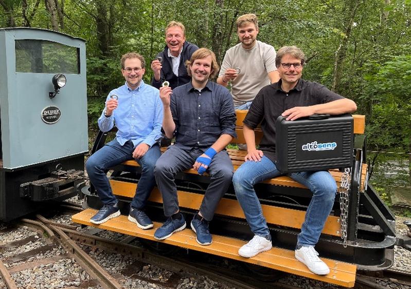 Das Altosens Team: Uwe Steinkamp, Markus Fähmel, Jan Hansmann, Jürgen Franke, Sebastian Rieß, (v.r.n.l.).