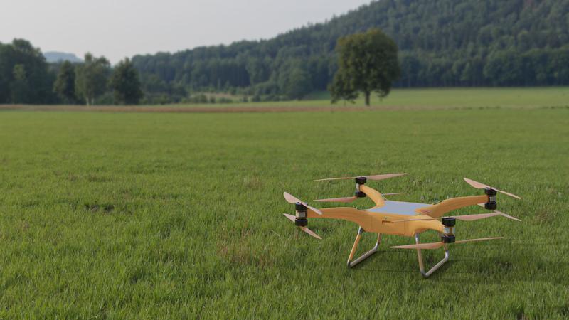 Dank effizienter, biobasierter Strukturdesigns sowie modularer Bauweise sind die neuen Fluggeräte deutlich nachhaltiger als konventionelle Multicopter. 