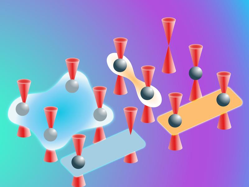 Die Forscher schlagen vor, fermionische Atome in einer Anordnung optischer Pinzetten einzufangen. Die benötigten fermionischen Quantengatter können auf dieser Plattform einfach implementiert werden. 