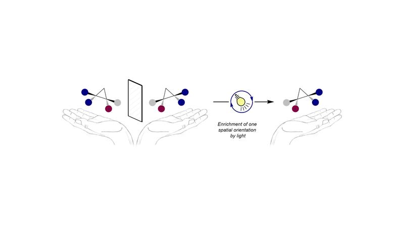 Just like our hands, certain organic molecules relate to each other like an image and its reflection - a phenomenon that chemists call "chirality" or "handedness". 