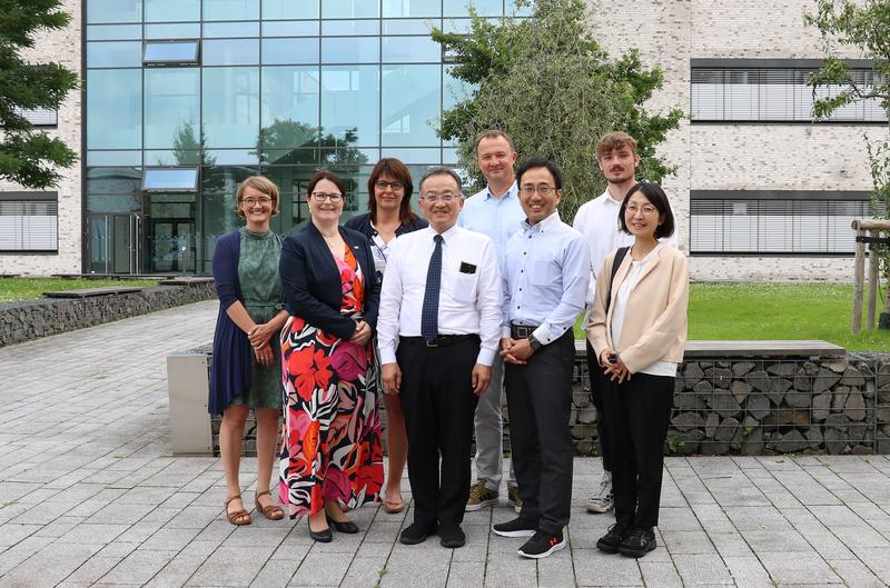 日本の金沢工業大学代表団がハム・リップシュタット大学を訪問