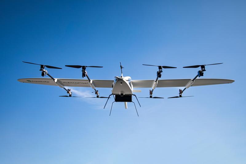 The ALBACOPTER® – a cross between a multicopter and a glider