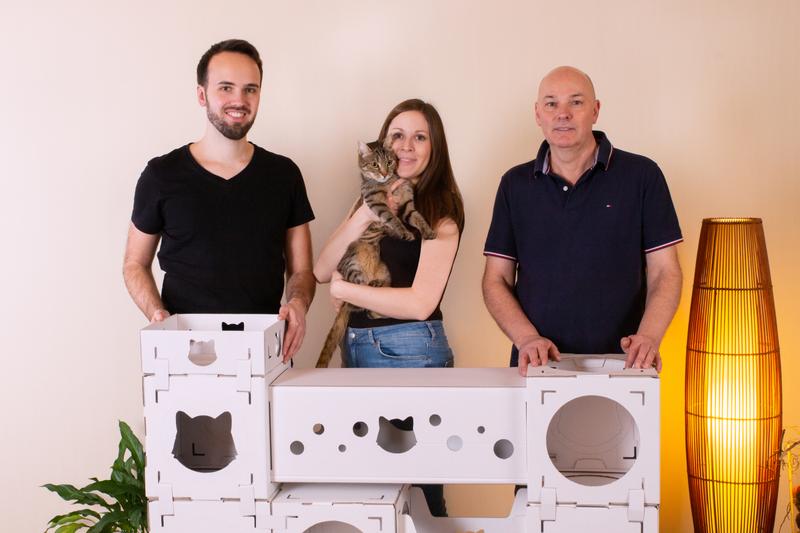 Joshua Becker, Kater Lui, Lara Becker, Melvyn Becker von KittyPits