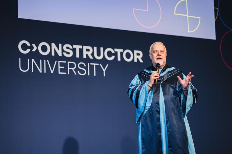 Beim Annual Opening am 1. September eröffnete Dekan Arvid Kappas feierlich das akademische Jahr 2023/24 an der Constructor University. 