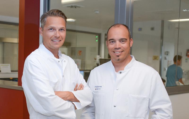 Neue Forschungsergebnisse stellten Prof. Dr. Christian Sohns (l.) und Prof. Dr. Philipp Sommer jetzt erstmals auf der Europäischen Jahrestagung für Kardiologie in Amsterdam vor