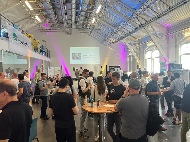 Web3 Convention im Blockchain Reallabor des Fraunhofer FIT in Hürth.