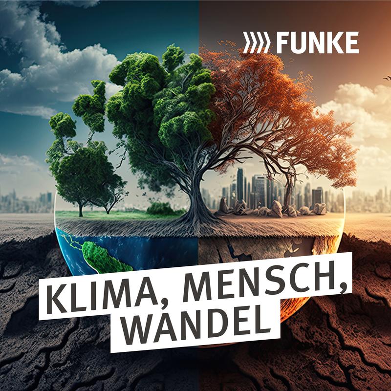 Wie bekommen wir den Wandel im Wandel hin? Der Podcast liefert Antworten. Logo: Funke Mediengruppe