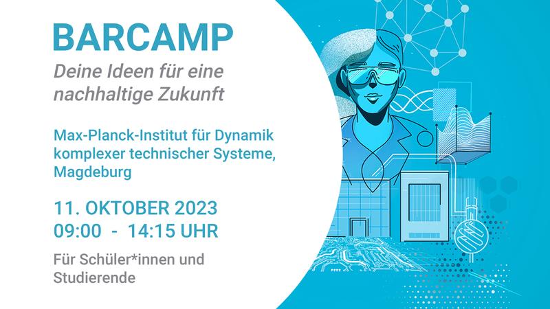 Jetzt anmelden zum Barcamp am 11. Oktober 2023 am MPI Magdeburg