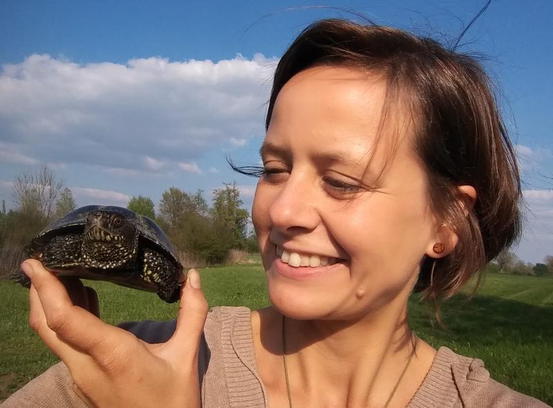 Eine der porträtierten Wissenschaftlerinnen ist die Schildkröten-Forscherin Dr. Melita Vamberger von den Senckenberg Naturhistorischen Sammlungen Dresden.