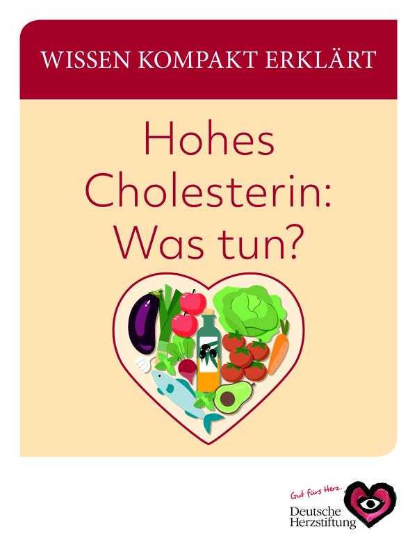 Coverabbildung: Cholesterin-Broschüre 