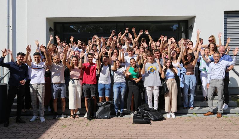 Guter Semesterstart für die 50 Austauschstudierenden an der Hochschule Worms. 
