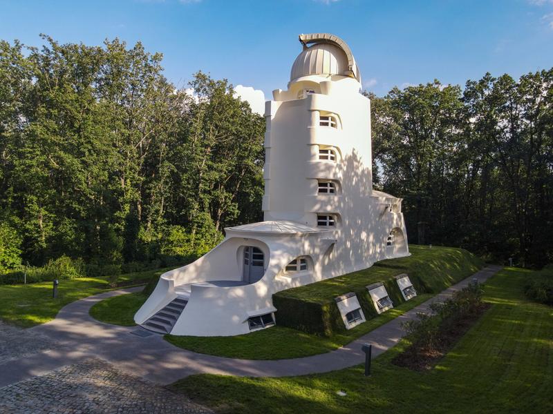 The Einstein Tower after renovation by the Wüstenrot Foundation.