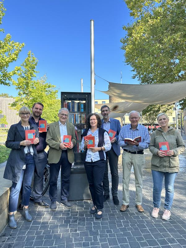 Hochschule Heilbronn schickt "freie Bücher" auf die Reise.