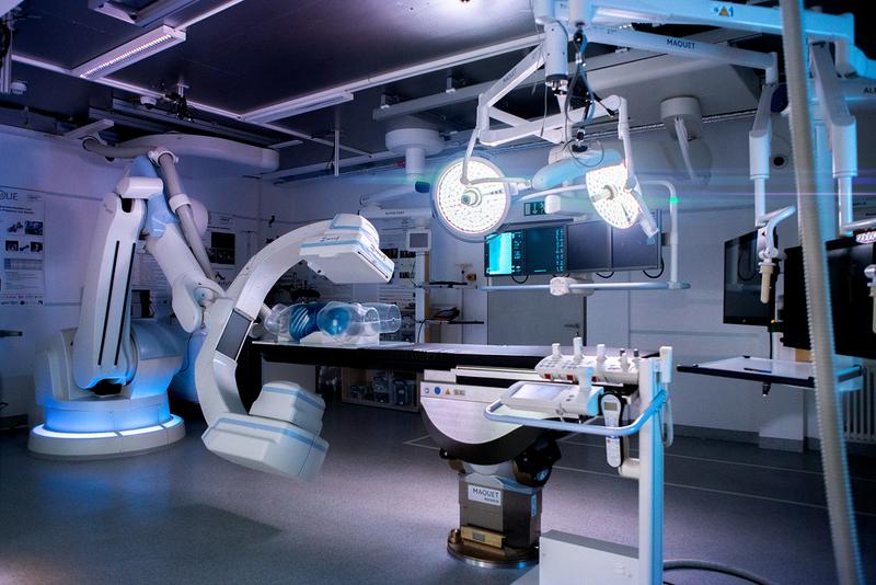 Fraunhofer IPA’s experimental hybrid operating theatre in Mannheim is part of the DAIOR project.