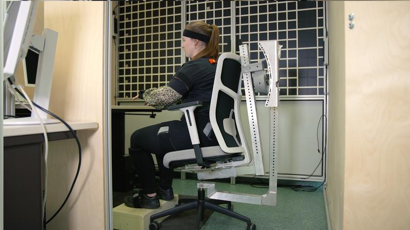 Optimized office chair prototype