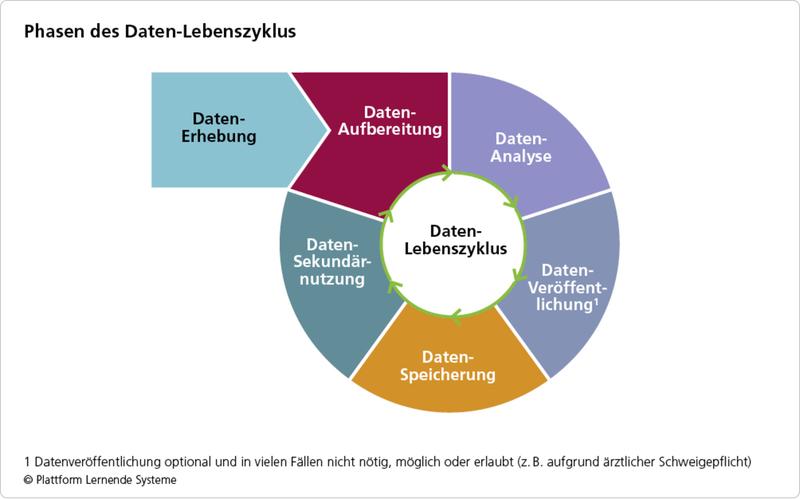 Phasen des Daten-Lebenszyklus