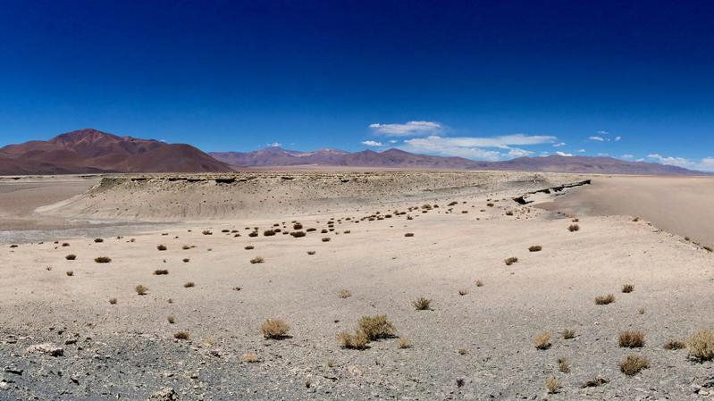 Das Puna-Plateau im Nordwesten Argentiniens hat sich vor 13 bis 9 Millionen Jahren um etwa zwei Kilometer gehoben. 