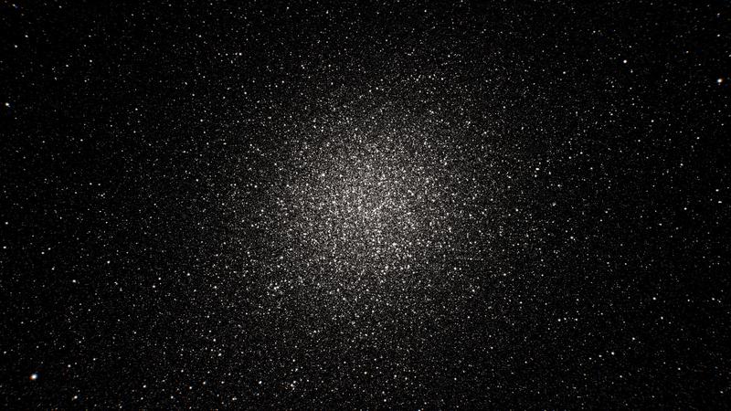 The globular cluster Omega Centauri seen by Gaia, combining the data from Gaia Data Release 3 with Gaia’s Focused Product Release, showing how Omega Centauri is truly bursting with stars.