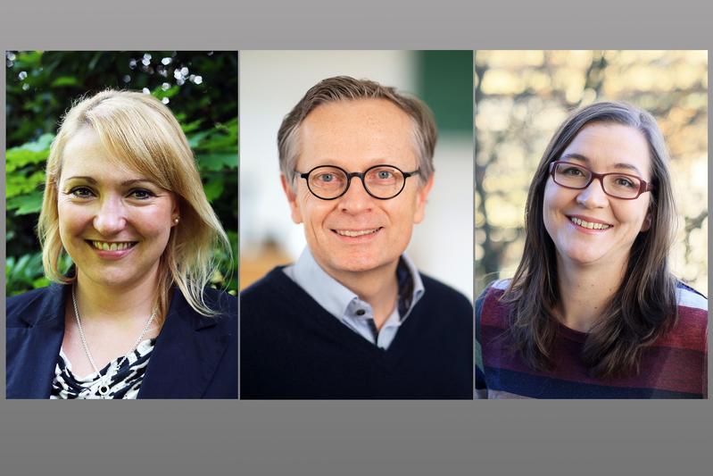 President Stefanie Walch-Gassner, Vice President Volker Springel, Julia Tjus