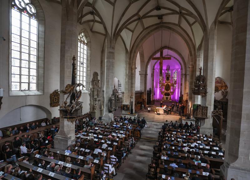 Feierlich Immatrikulation im Merseburger Dom