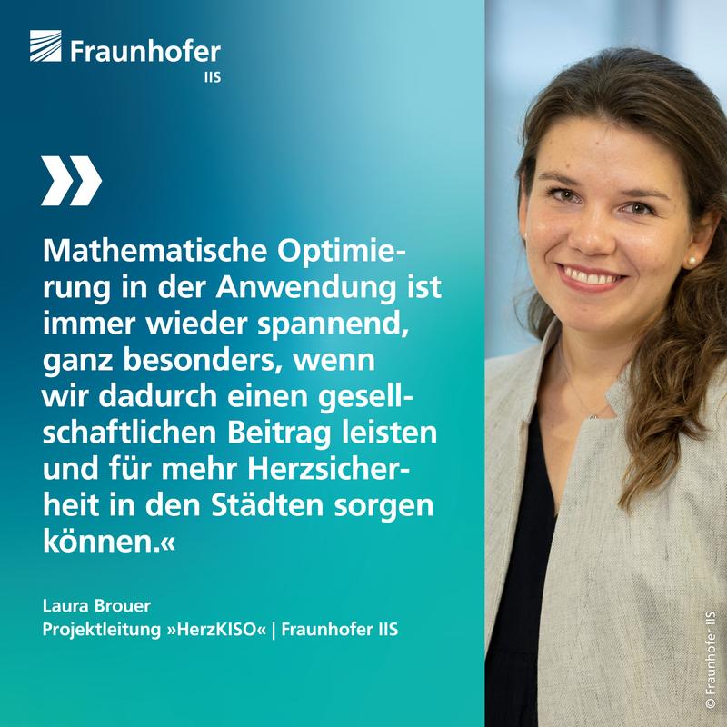 Beim Forschungsprojekt »HerzKISO« von CardiLink und Fraunhofer IIS sollen mit Künstlicher Intelligenz (KI) die optimale Verteilung und Versorgung von automatischen Defibrillatoren im öffentlichen Raum ermittelt werden