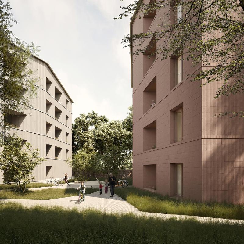 In Berlin werden zwei Gebäude aus nachhaltigen Baumaterialien errichtet, um das Einsparpotenzial von Treibhausgas-Emissionen im Vergleich zur herkömmlichen Bauweise zu vergleichen. DBU-Fördermittel gab und gibt es für die wissenschaftliche Begleitung.