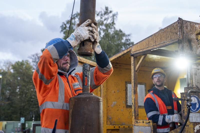 Erste Erkundungsbohrung für Tiefengeothermie am Standort Weisweiler 