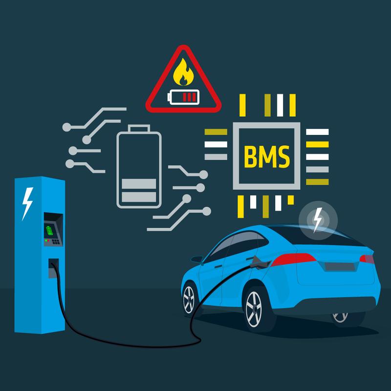 Das Frühwarnsystem misst und analysiert den Wechselstromwiderstand und kann so deutlich früher gefährliche Veränderungen in einer Batteriezelle registrieren.