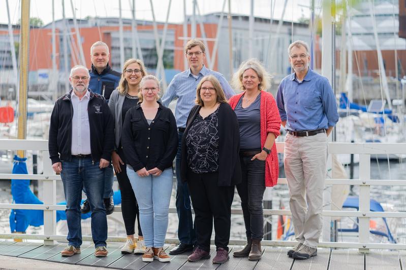 Interdisziplinäre Forschungsgruppe "MiCorFe" beim ersten Projekttreffen an der FH Kiel 