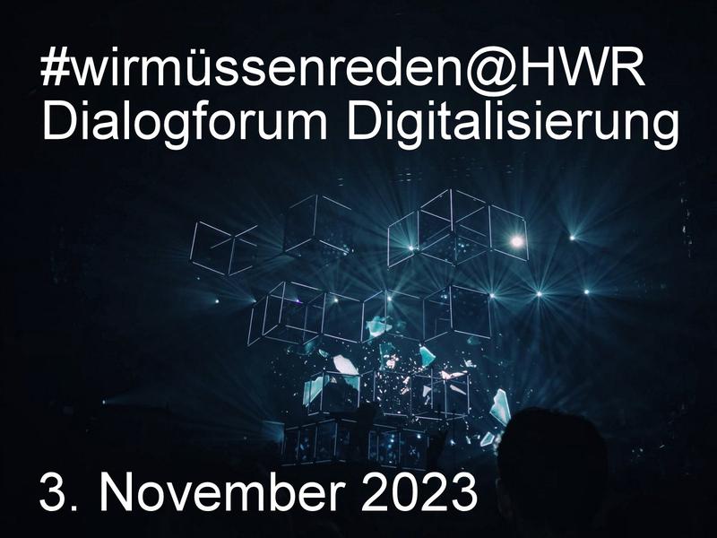 Den Strukturwandel im Finanzsektor, im Industrie- und Dienstleistungsbereich und neue Geschäftsmodelle diskutieren am 3. November 2023 Vorstände renommierter Unternehmen beim öffentlichen Dialogforum der HWR Berlin.