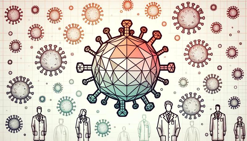 An innovative method makes it possible to precisely detect viruses and visualise them in three dimensions. This opens up new horizons for virus research.