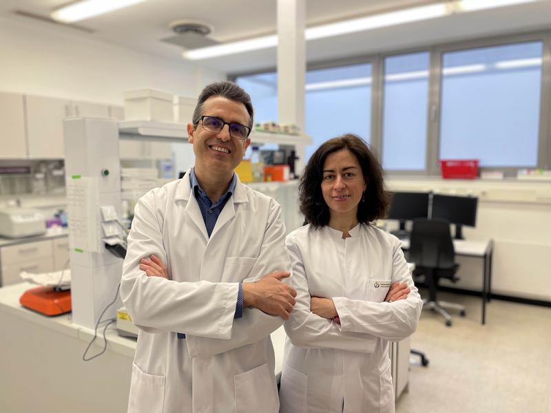 Dr. Samuel Peña-Llopis und Dr. Silvia Vega-Rubin-de-Celis, PIs of the new consortium