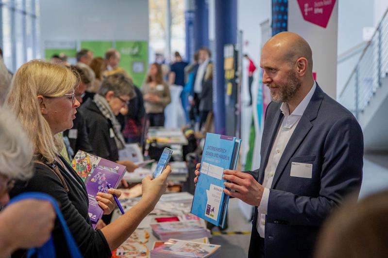 Großen Zuspruch fand im Rahmen der MINT-EC-Schulleitungstagung 2023 zum Beispiel das Bildungsforum. 