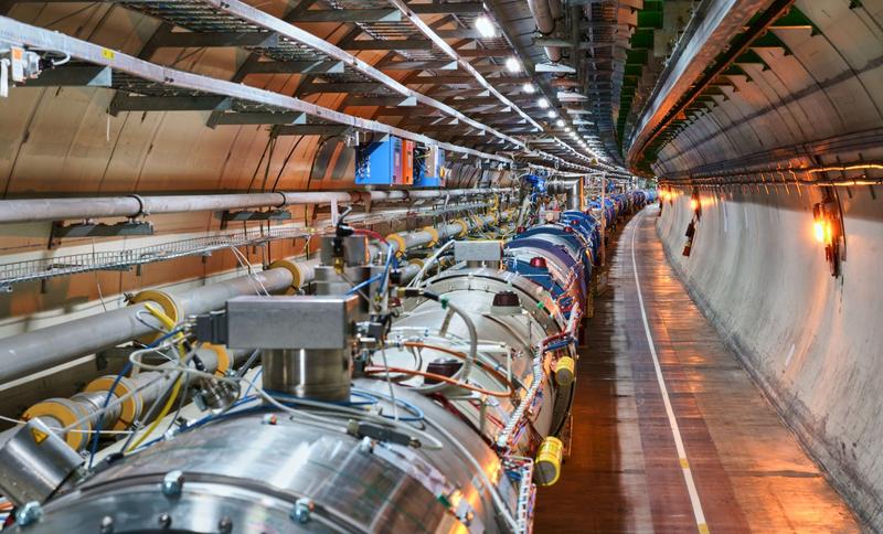 Der Large Hadron Collider (LHC) des CERN ist der größte Teilchenbeschleuniger der Welt.