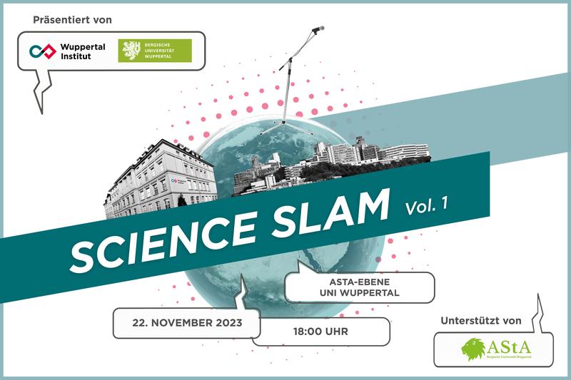 Der Science Slam NACHHALTIGKEIT feiert am 22. November Premiere in Wuppertal