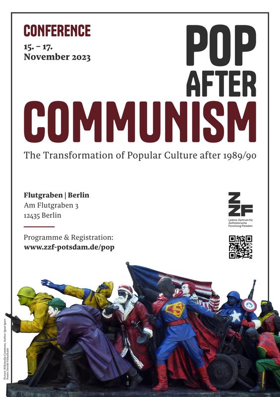 Poster Tagung des ZZF in Berlin: Pop after Communism. The Transformation of Popular Culture after 1989/90
