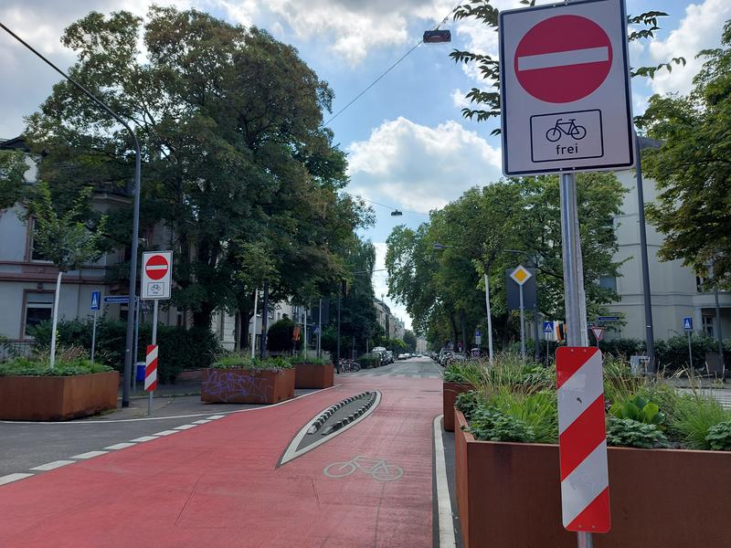 Zur Umgestaltung des Oeder Wegs als fahrradfreundliche Nebenstraße legt die Frankfurt UAS in ihrem Zwischenbericht eine erste Analyse vor.