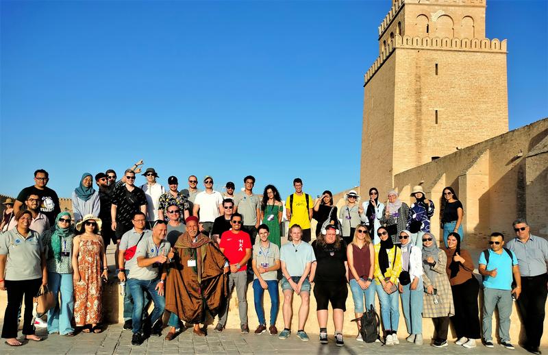 Die Teilnehmer:innen des Abschlussworkshops im tune- sischen Sfax