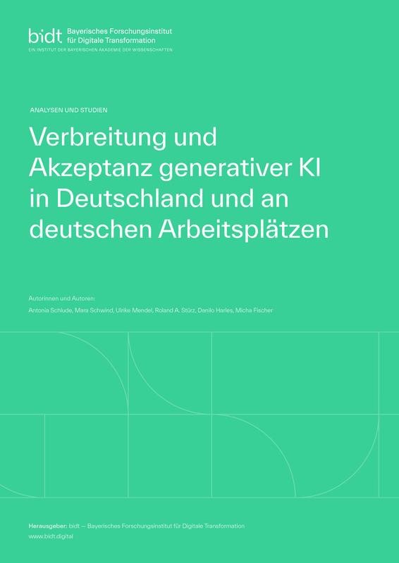 Die neue bidt-Studie zu generativer KI am Arbeitsplatz