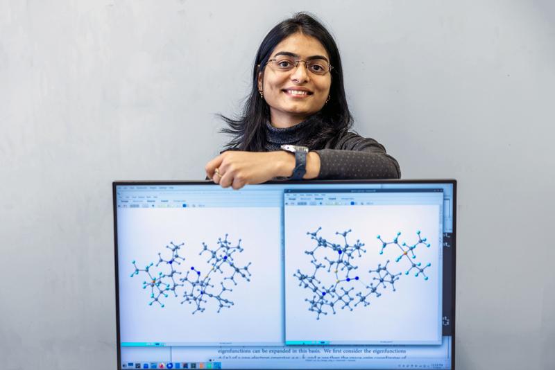 Expert in computational chemistry: Shailja Jain develops a new generation of catalysts