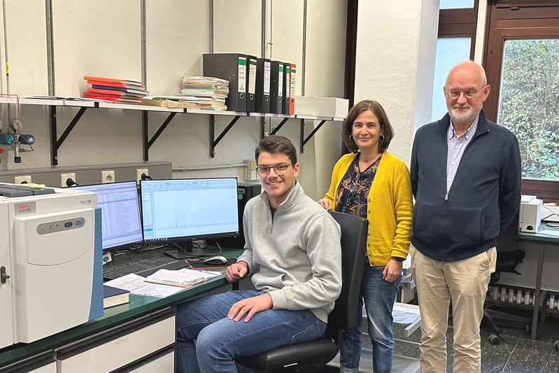 Nadiem Atiq, Dr. Maria João Pimenta Lange und Prof. Theo Lange.