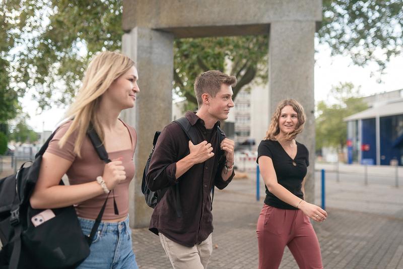 Studierende an der Hochschule Mannheim