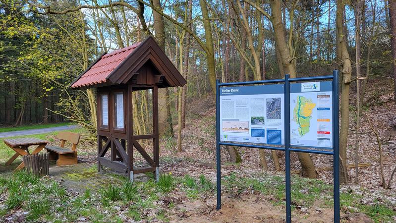 Infotafel Helter Düne Geopark Emsland