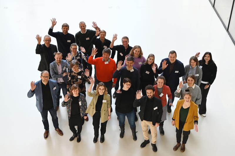 The members of the research consortium for the Interreg BSR project "Climate-4-CAST" met for the kick-off on November 23 and 24, 2023 at HafenCity University Hamburg.