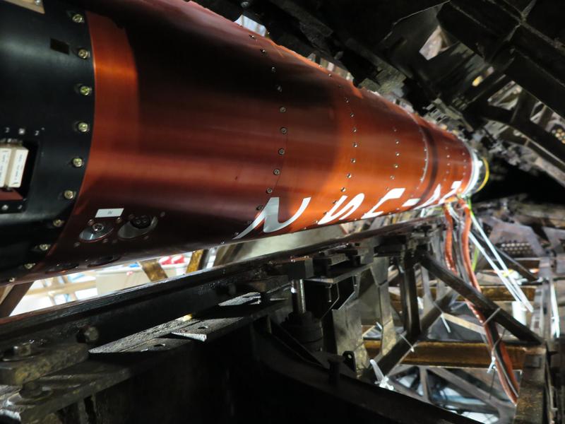 Die Höhenforschungsrakete MAIUS-2 bei letzten Tests