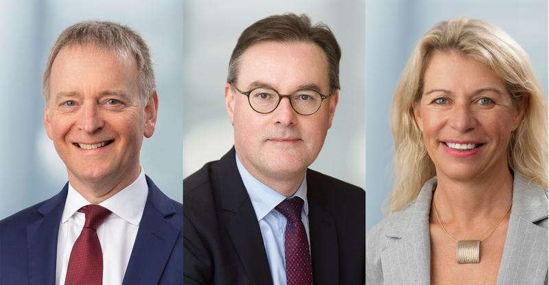 Matthias Jestaedt (Foto: Jürgen Gocke), Jörn Leonhard (Foto: Ekko von Schwichow), Sitta von Reden (Foto: Jürgen Gocke) 